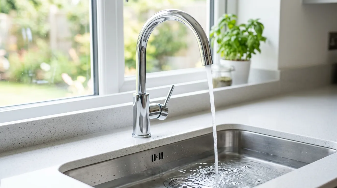Local Plumbing Master Pros same day plumber fixing a faucet in Sankertown, PA